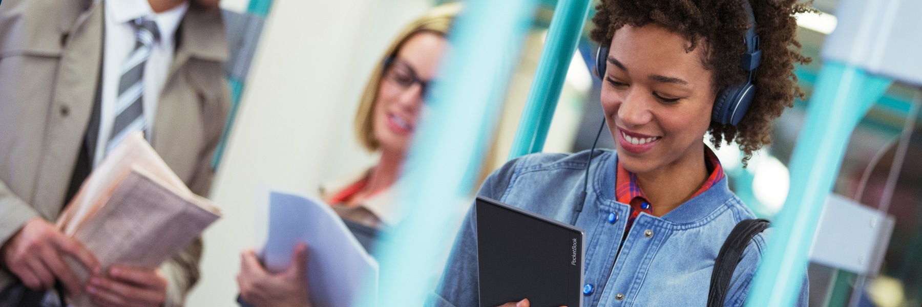 PocketBookin e-lukulaitteet tukevat digitaalisia USB-C-kuulokkeita