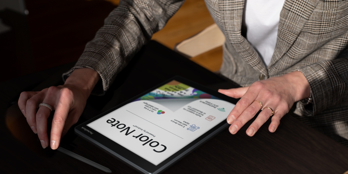 PocketBook Color Note: saumatonta värillisten muistiinpanojen tekemistä suurella E Ink Kaleido 3 -näytöllä